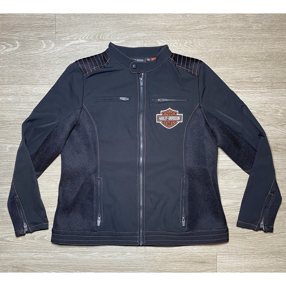 Women's Size 2XL Harley-Davidson Damen Blk Jacket Forever Harley 98402-23VW/022L